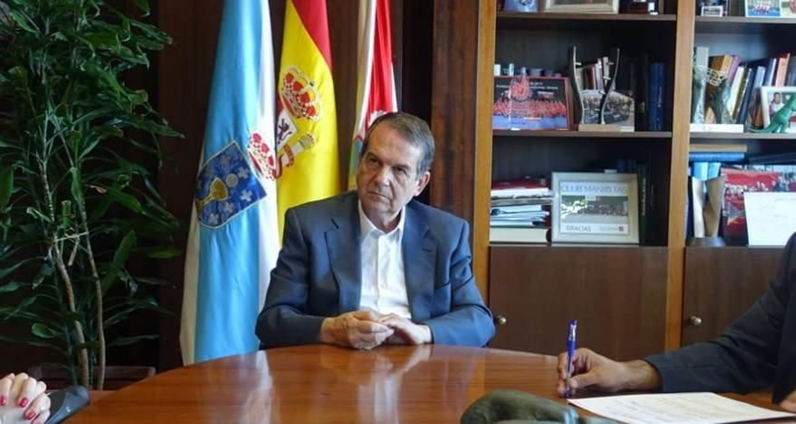 Abel Caballero esta mañana // Lanfoco