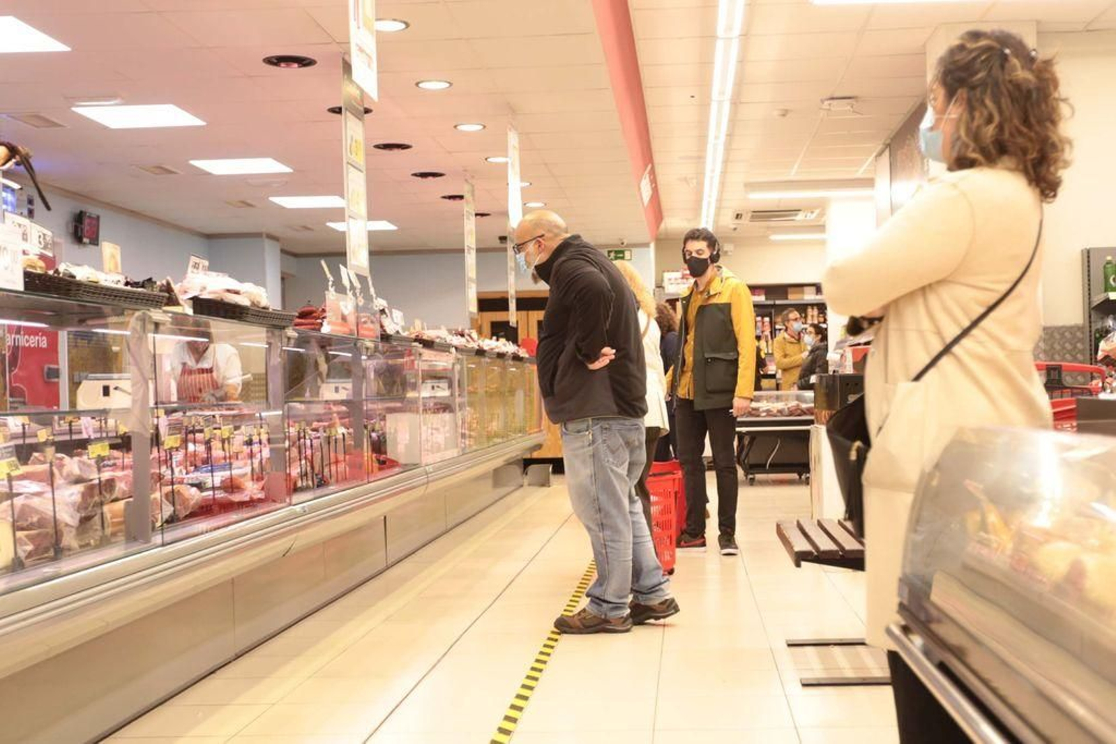 La venta de productos frescos también se ha disparado.