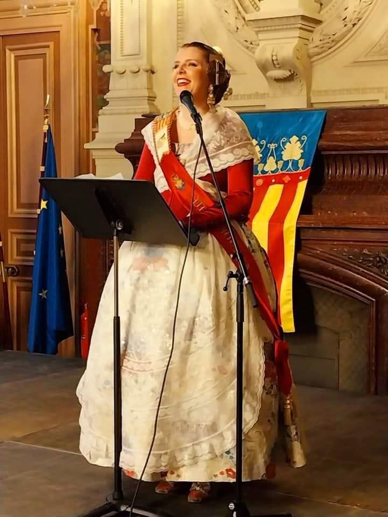 Pilar de la Guía Solaz, presidenta de la casa Regional Valenciana de París