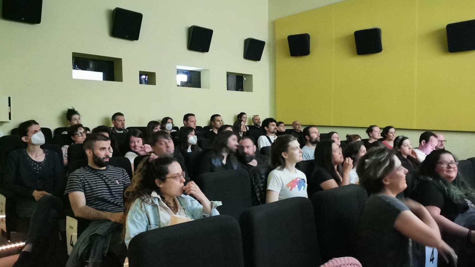 Proyección en Berlín