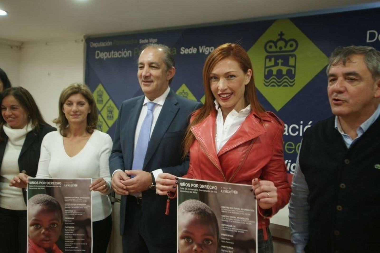 La actriz fue presentadora de la Gala Unicef en 2014.