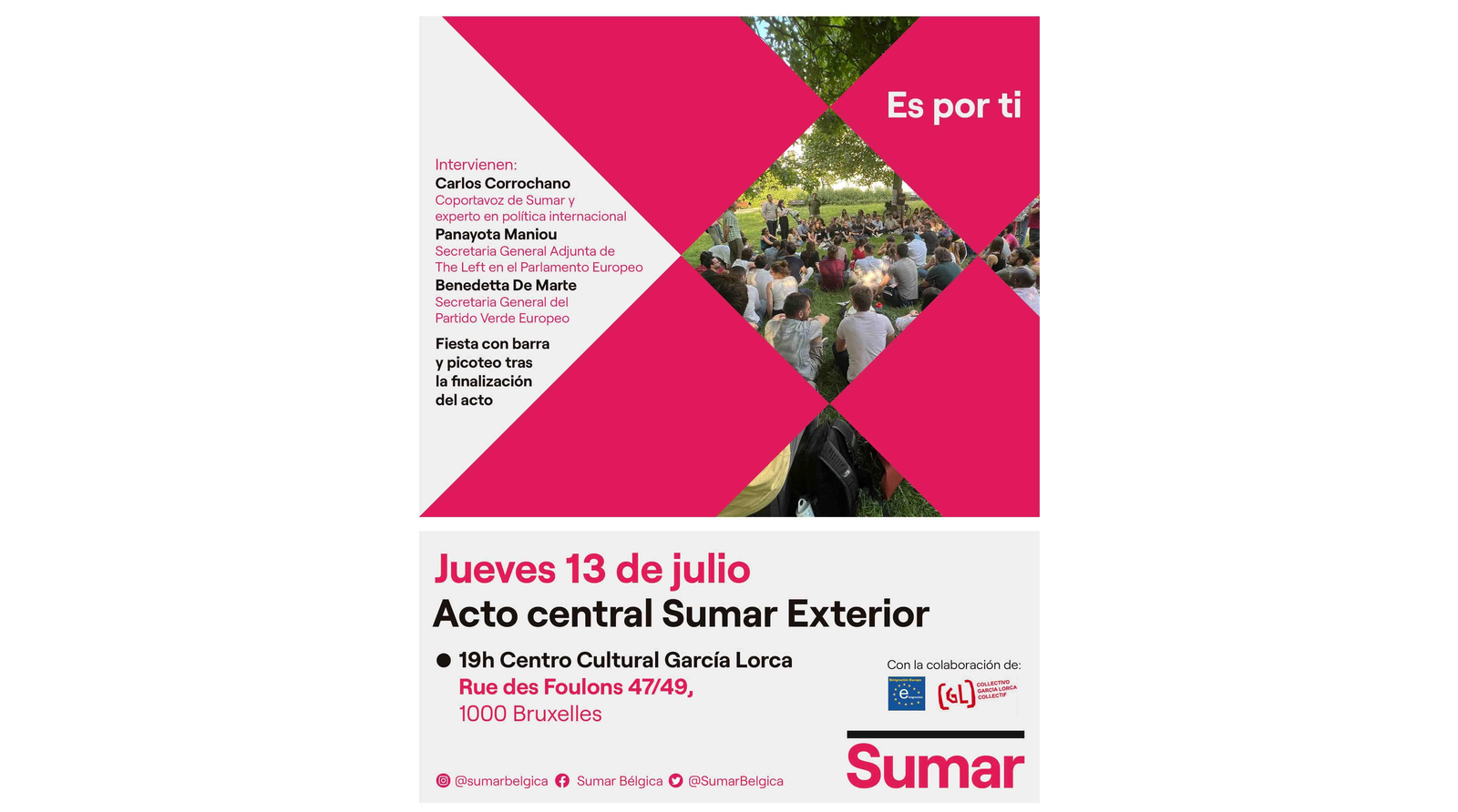 Sumar en Bruselas web