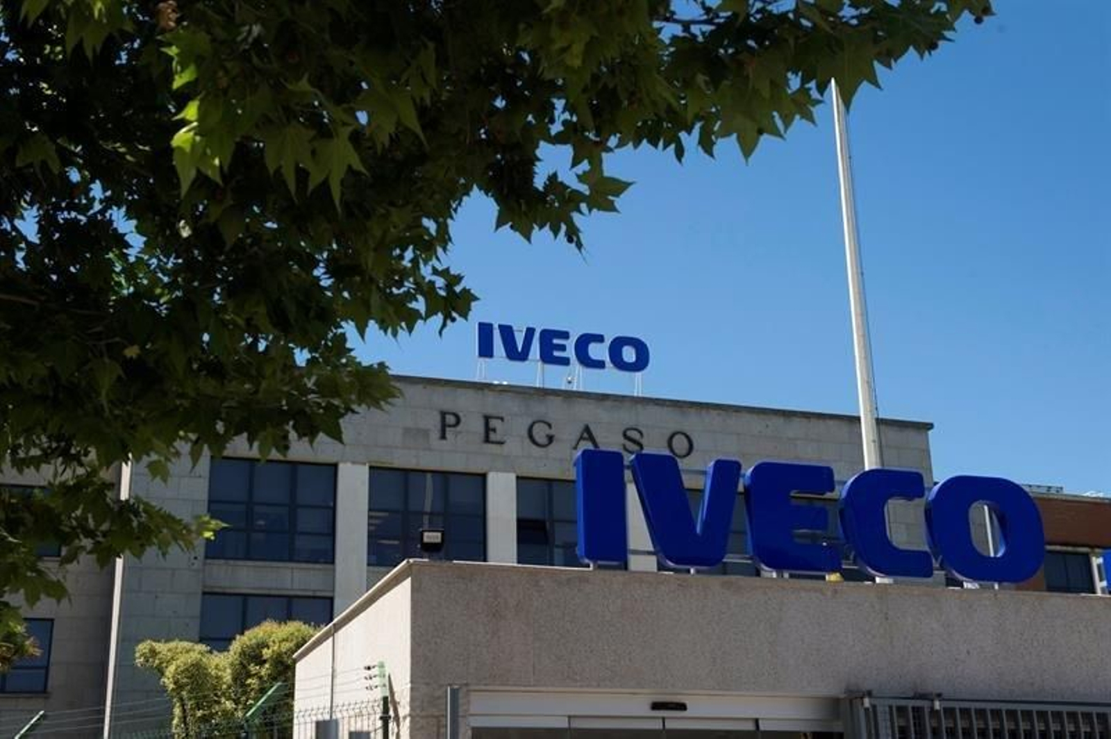 Vista de la sede de la empresa Iveco en San Fernando de Henares.