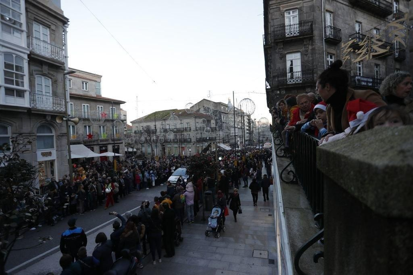 La papanoelada motera toma las calles de Vigo 101