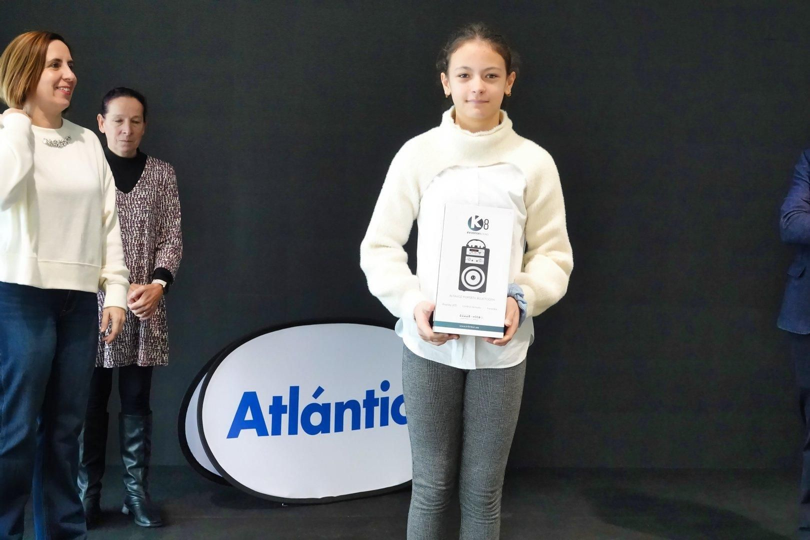 Premiados en el concurso de dibujo 'Vida Sostenible'.