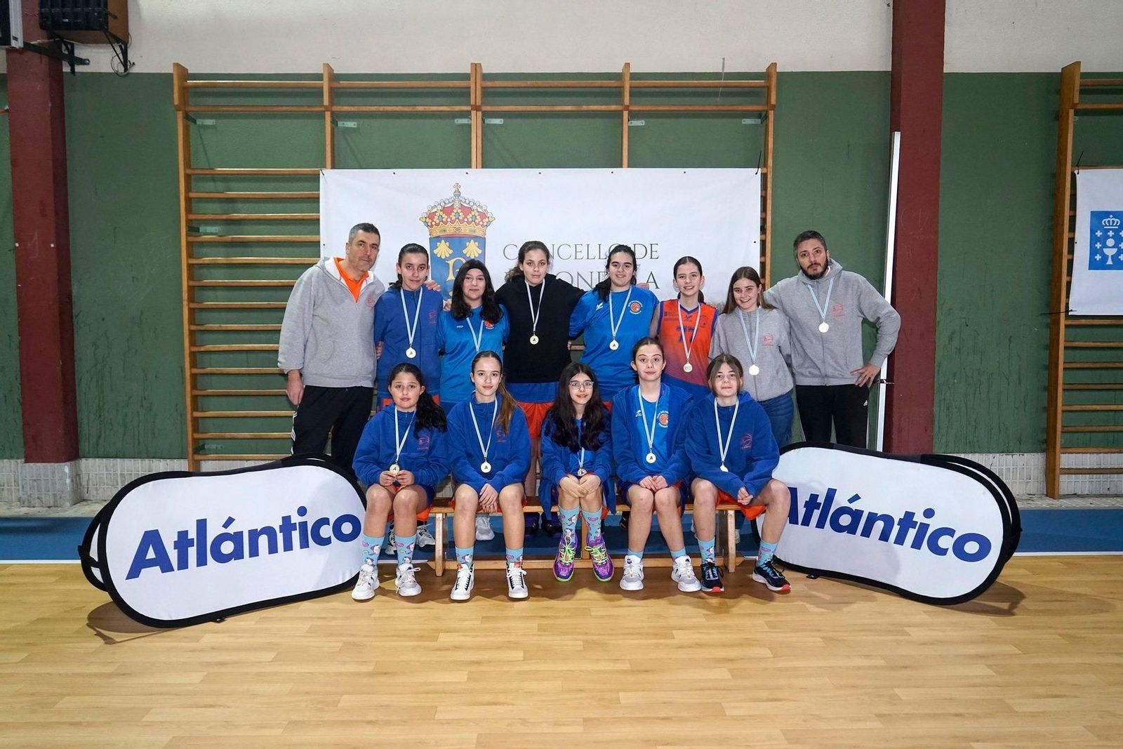 Presentación de los equipos del Club Baloncesto Redondela de la mano de +Deporte Atlántico.