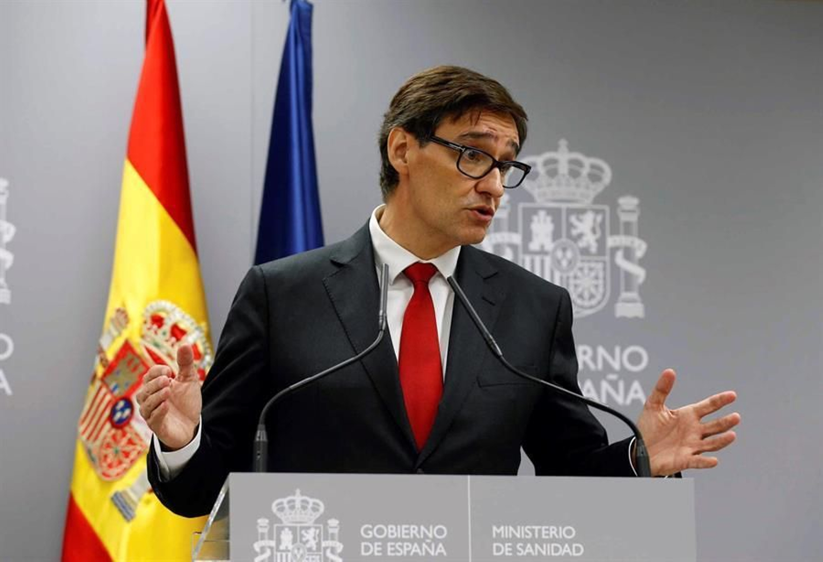 El ministro de Sanidad, Salvador Illa