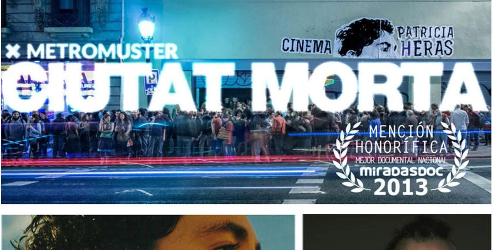 Cartel del documental "Ciutat Morta", dirigido por Xavier Artigas y Xapo Ortega.