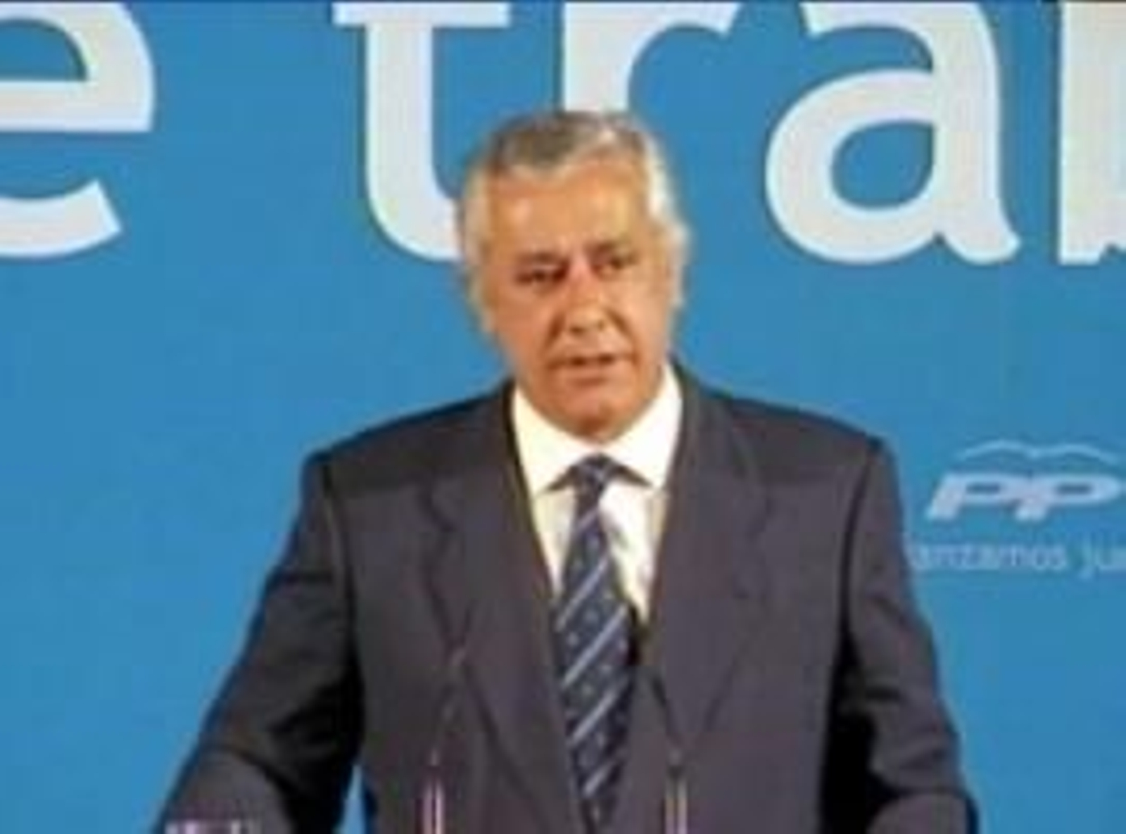 El presidente del PP-A, Javier Arenas.