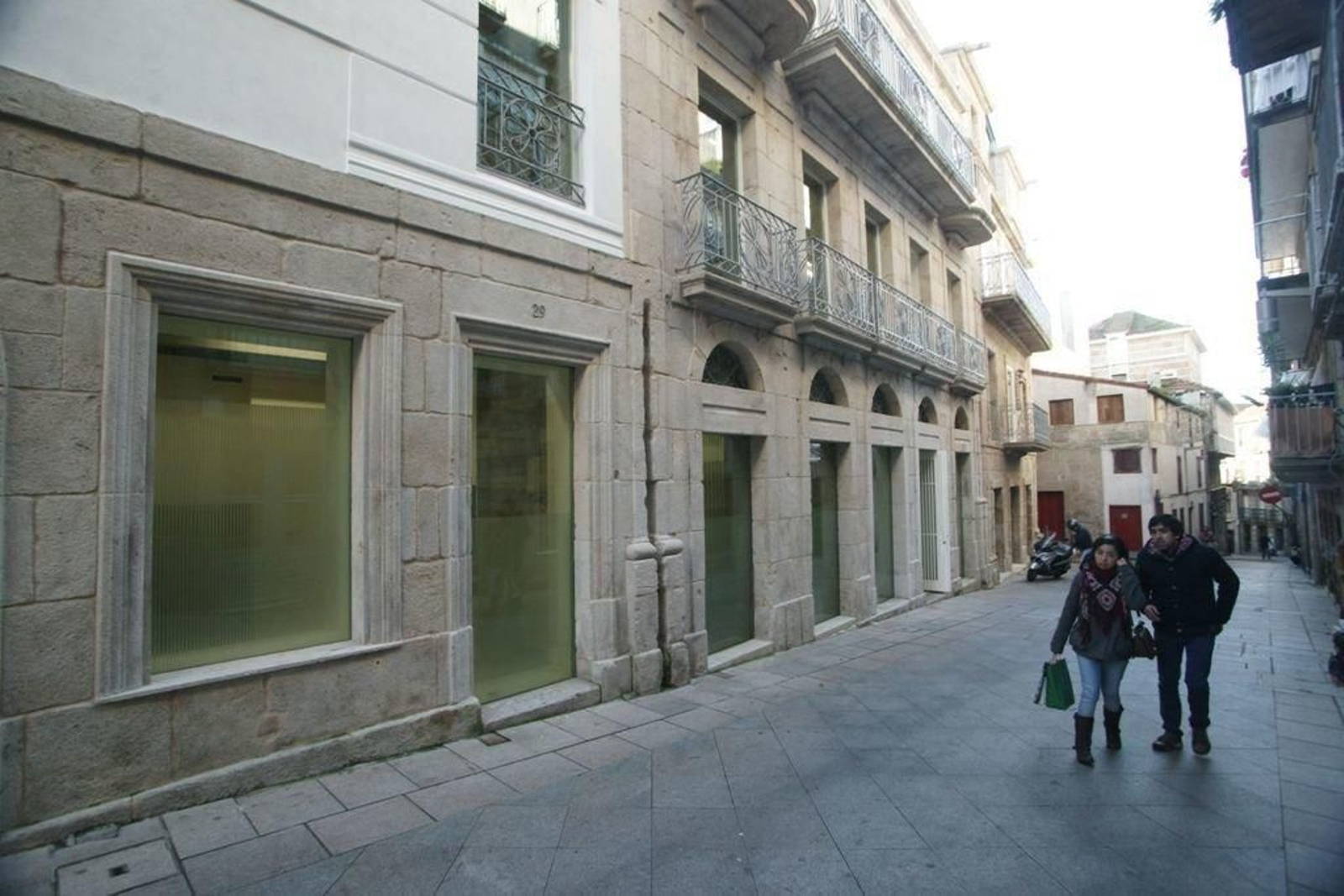 Casco Vello, zona de rehabilitación de Vigo.