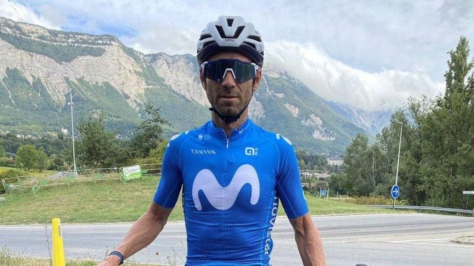 Alejandro Valverde, del Movistar.