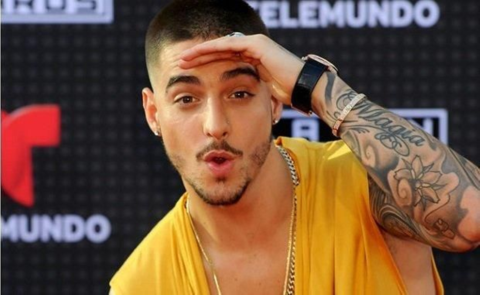 El artista colombiano Maluma.