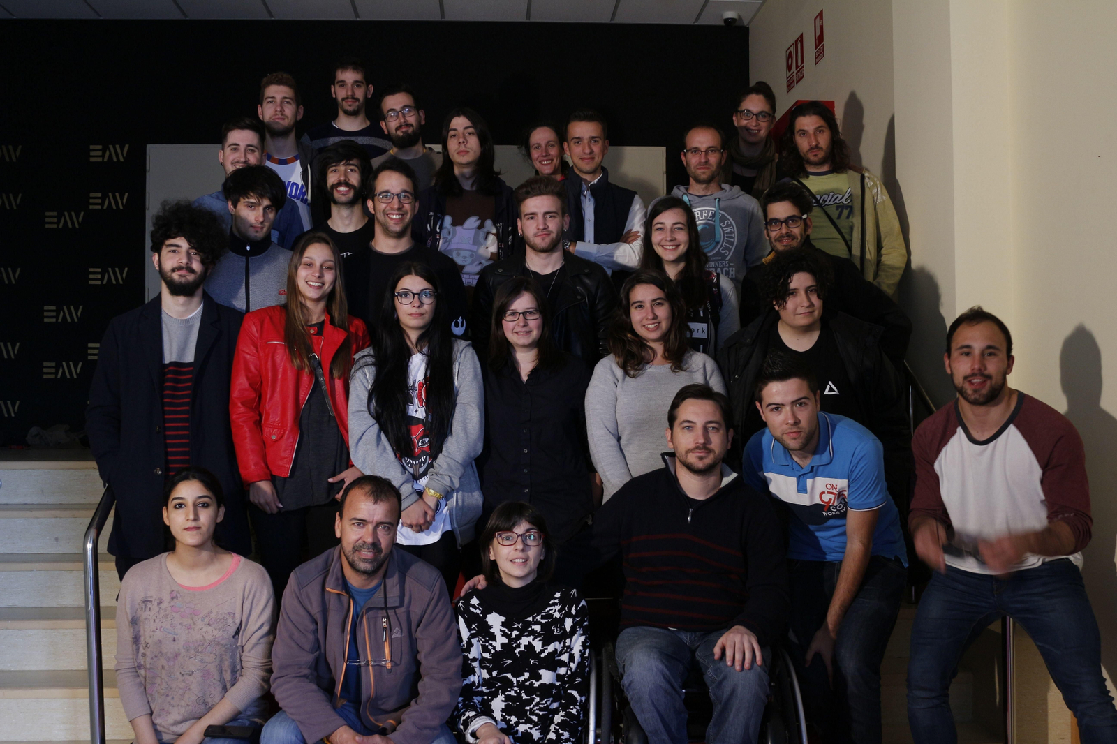 Los alumnos que participaron en el proyecto.