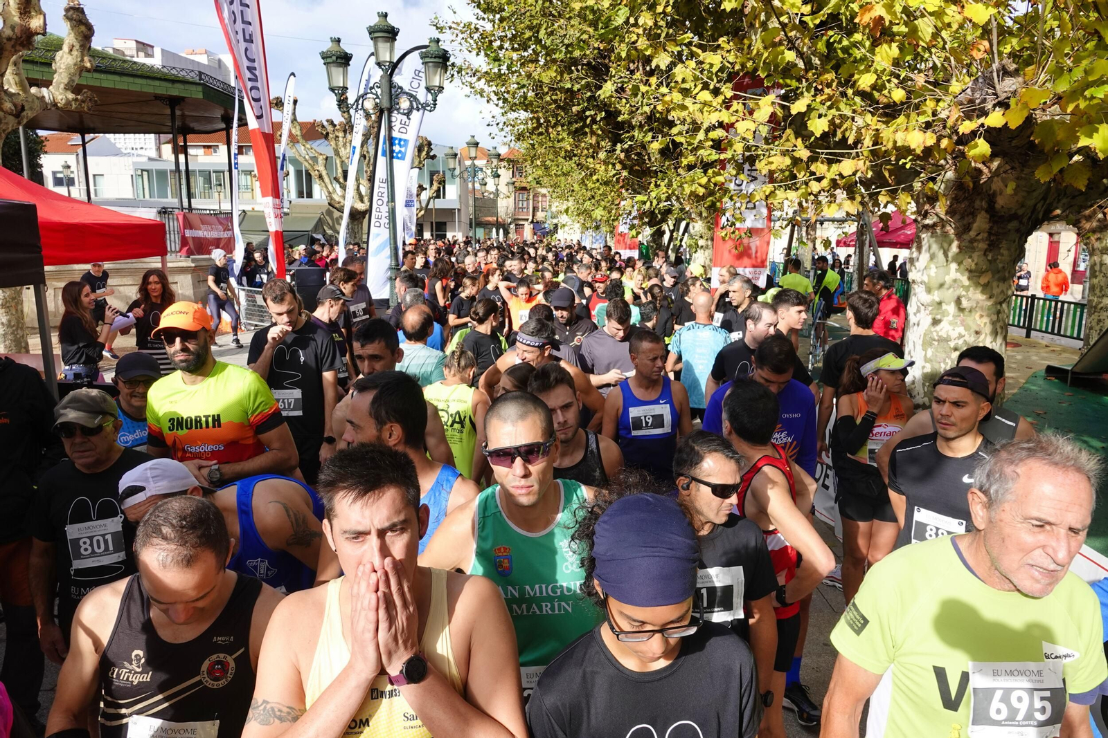 Medio millar de personas participaron en la carrera solidaria de Avempo por la Esclerosis Múltiple.