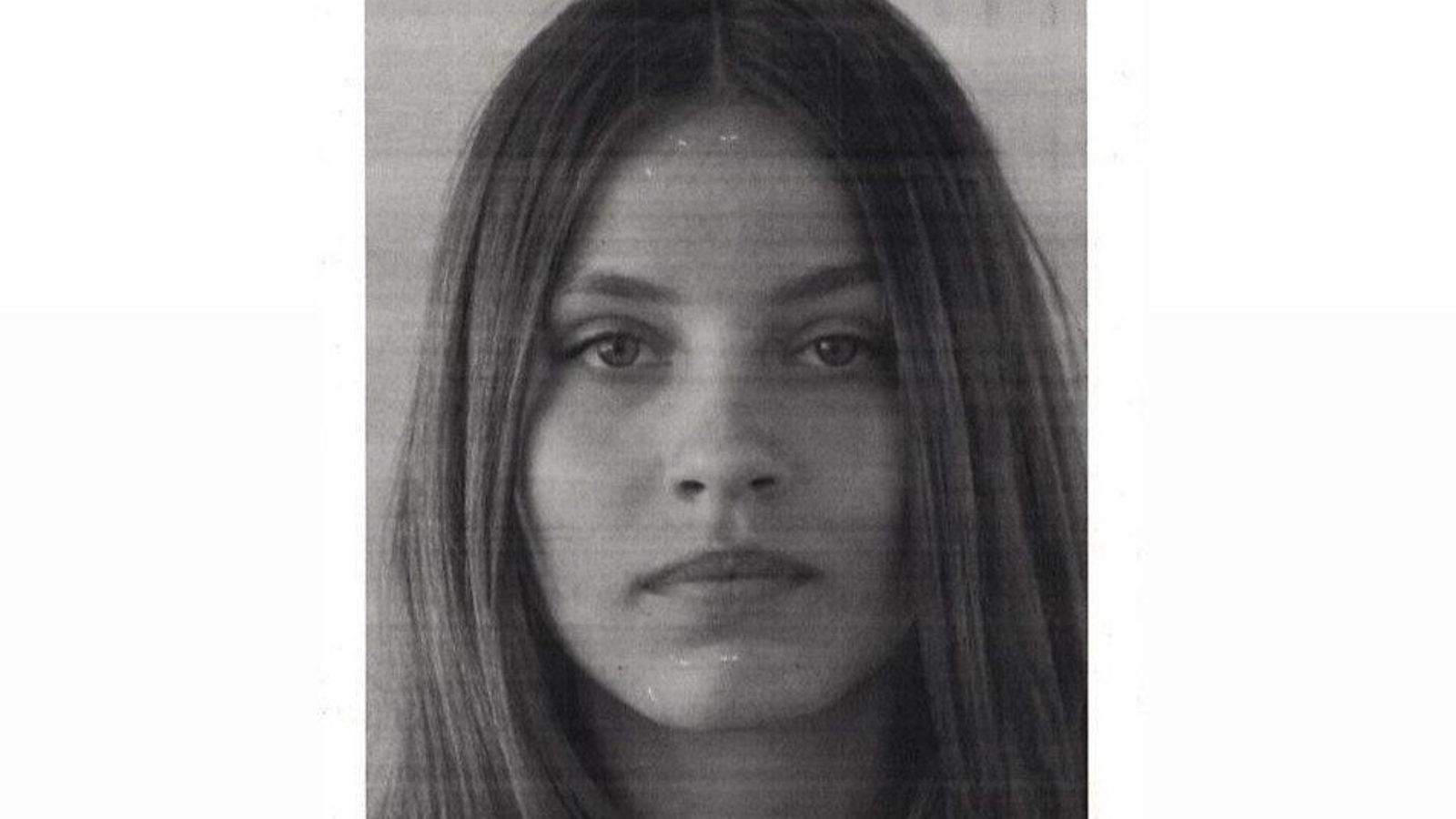 La menor desaparecida.