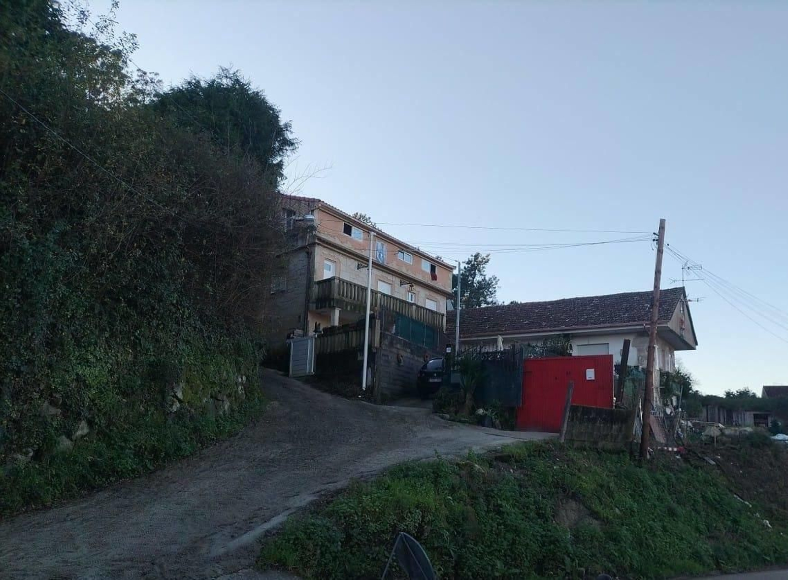 La vivienda de Parada donde se produjeron los hechos.