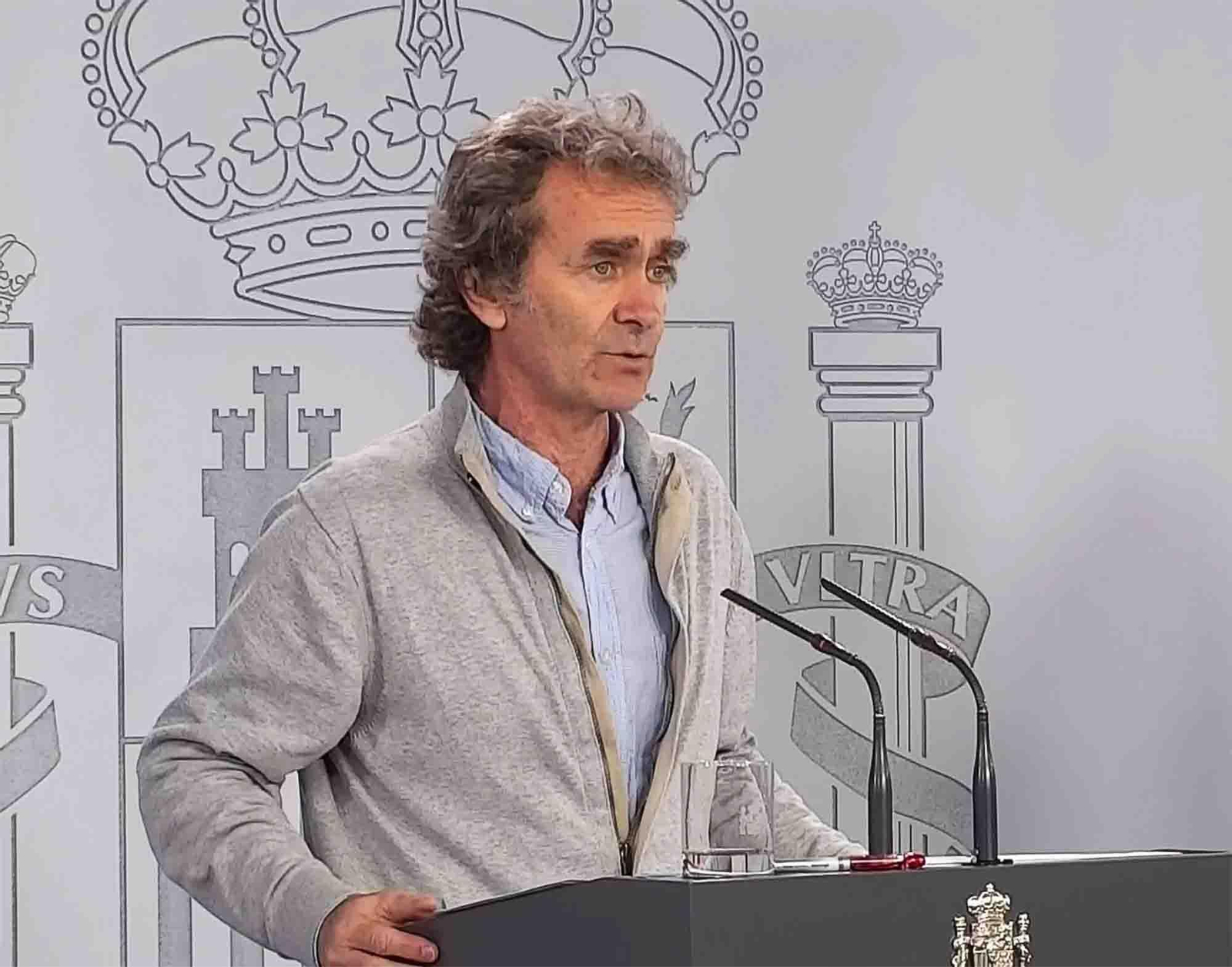 Fernando Simon, director del Centro de Coordinación de Alerts Sanitarias y Emergencias, CCAES. EFE/EPA/GOBIERNO DE ESPAÑA