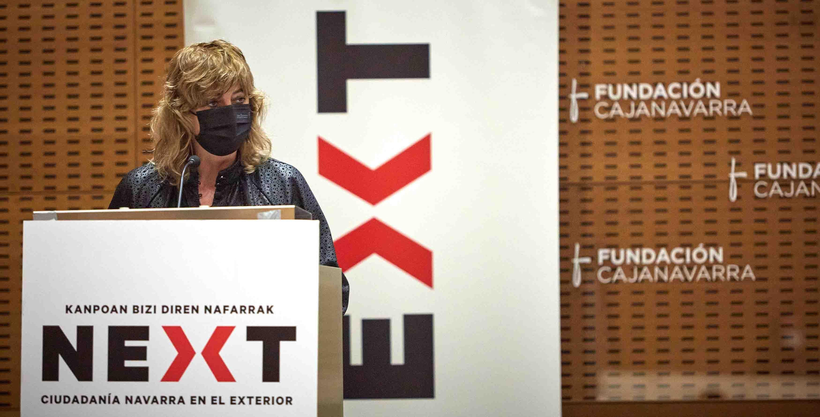 Foto de Archivo. La consejera Ana Ollo, en la clausura el IV encuentro NEXT