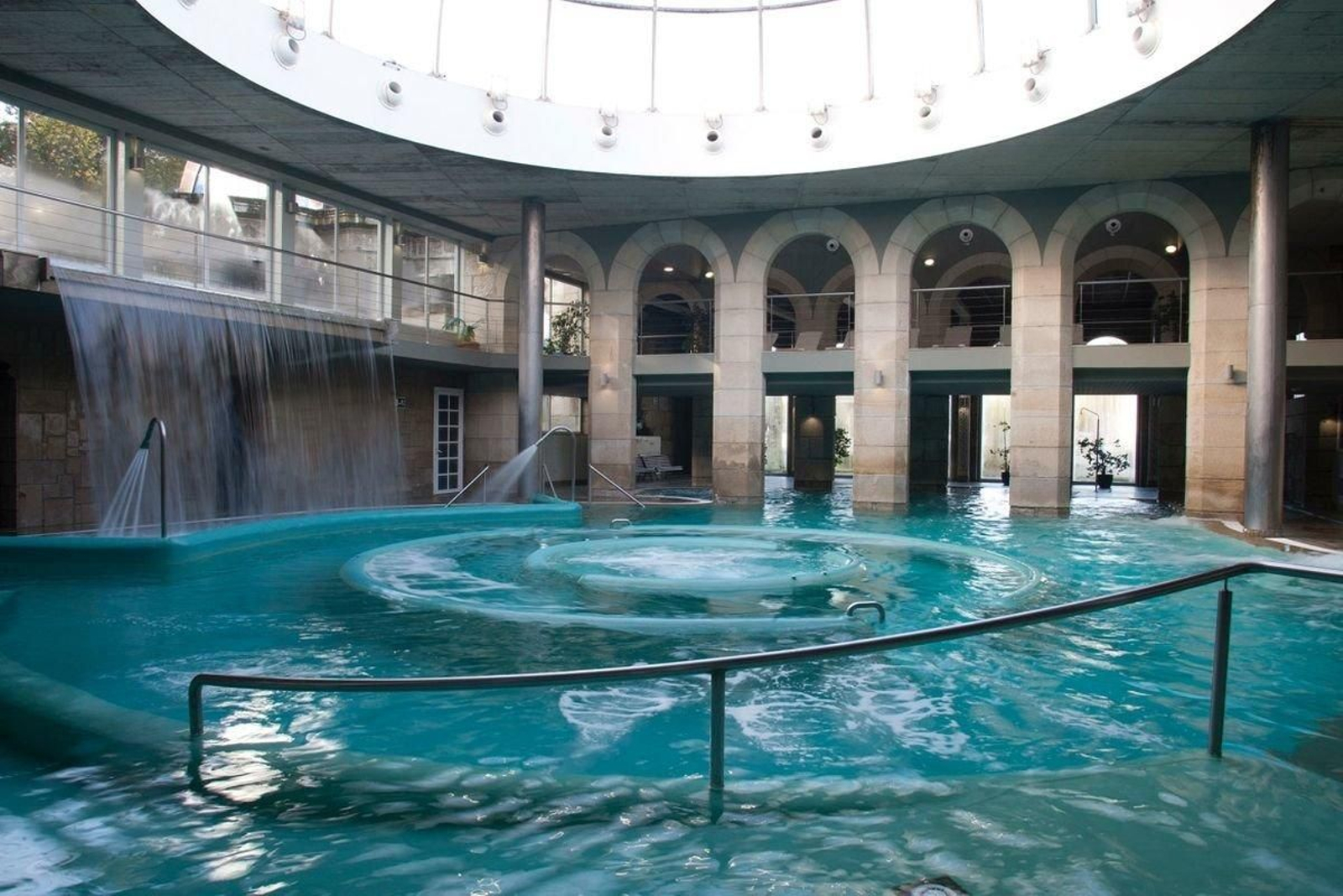 En este momento en el Palacio del Agua se  acomete una importante obra de transformación.