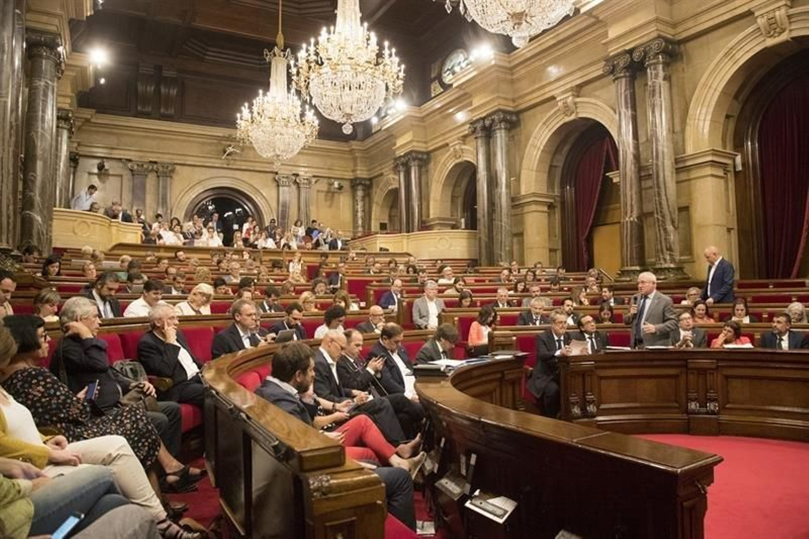 El Parlamento autonómico catalán. // Archivo