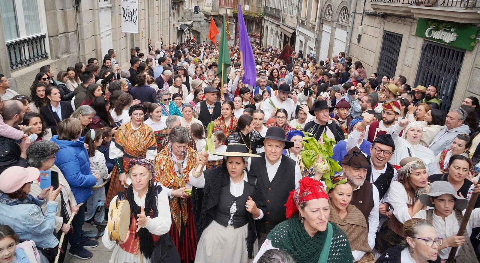 Representación de la Reconquista de Vigo 2024.