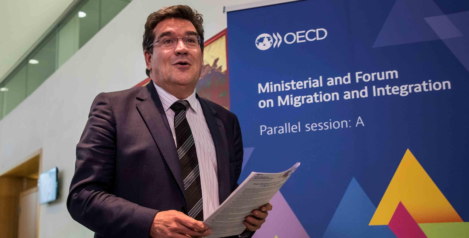 El ministro José Luis Escrivá EFE/EPA/CHRISTOPHE PETIT TESSON