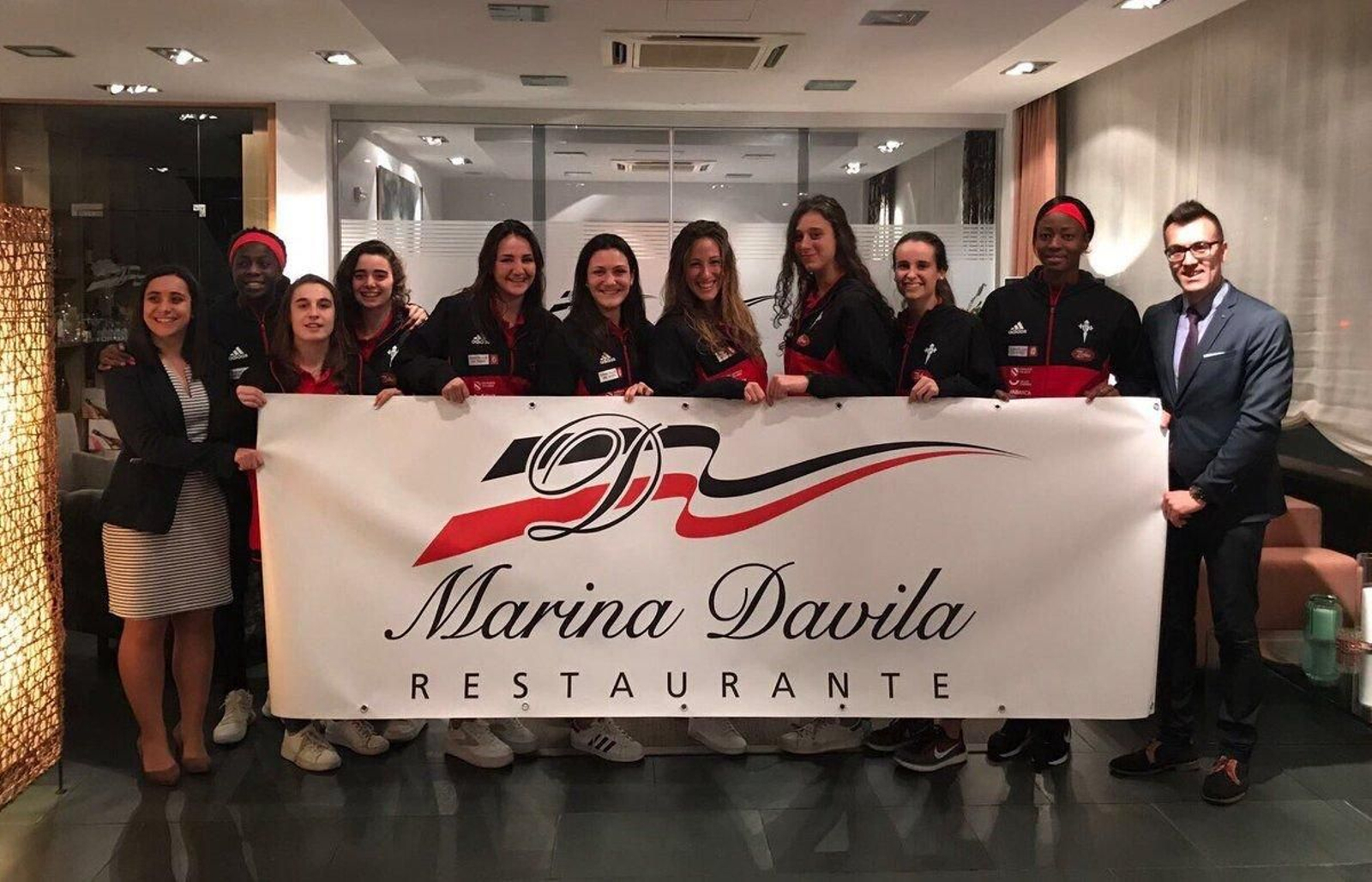 Marina Davila colabora con el Celta Zorka