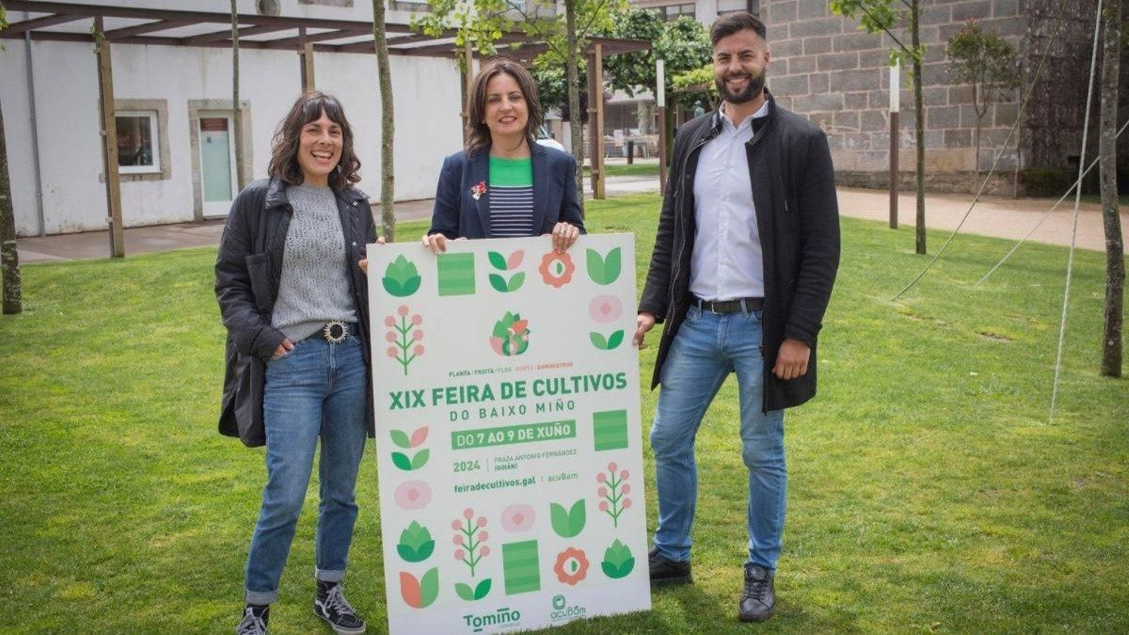 La alcaldesa Sandra González, en la presentación de la feria