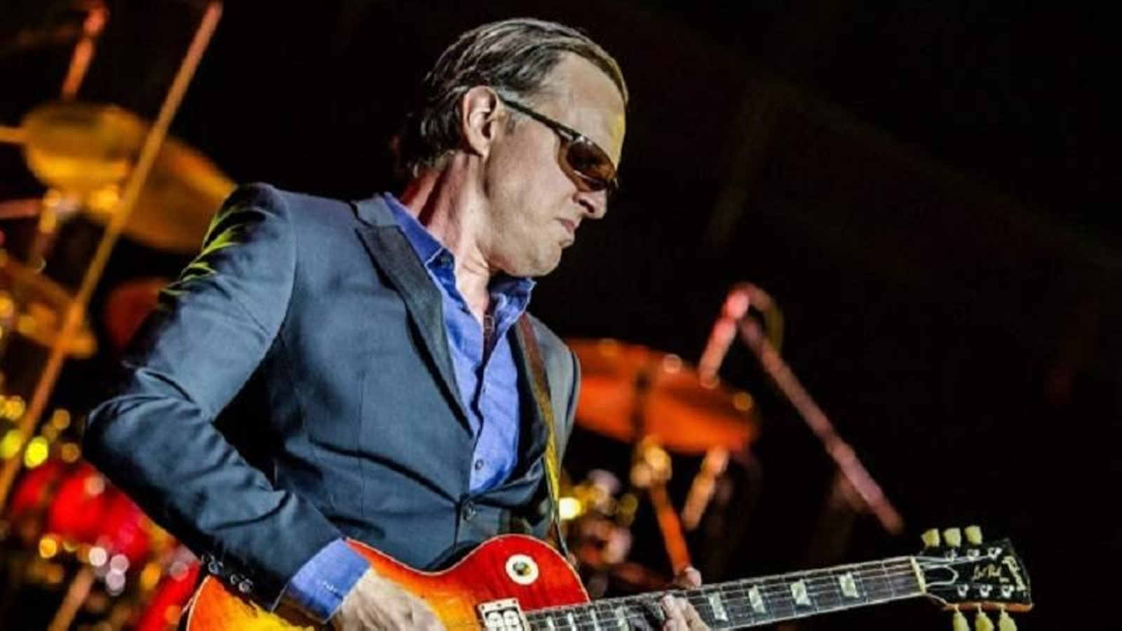 El guitarrista de blues Joe Bonamassa en una de sus actuaciones.