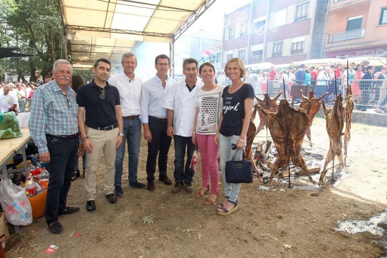 El residente y vicepresidente de la Xunta.