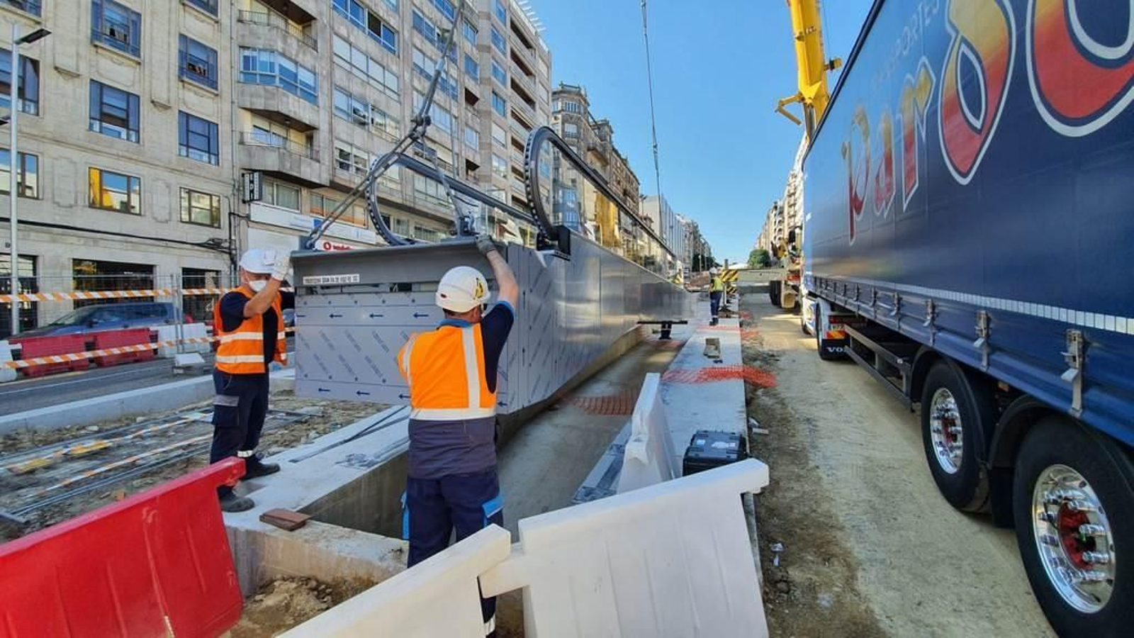 Las rampas de Gran Vía se dejan ver