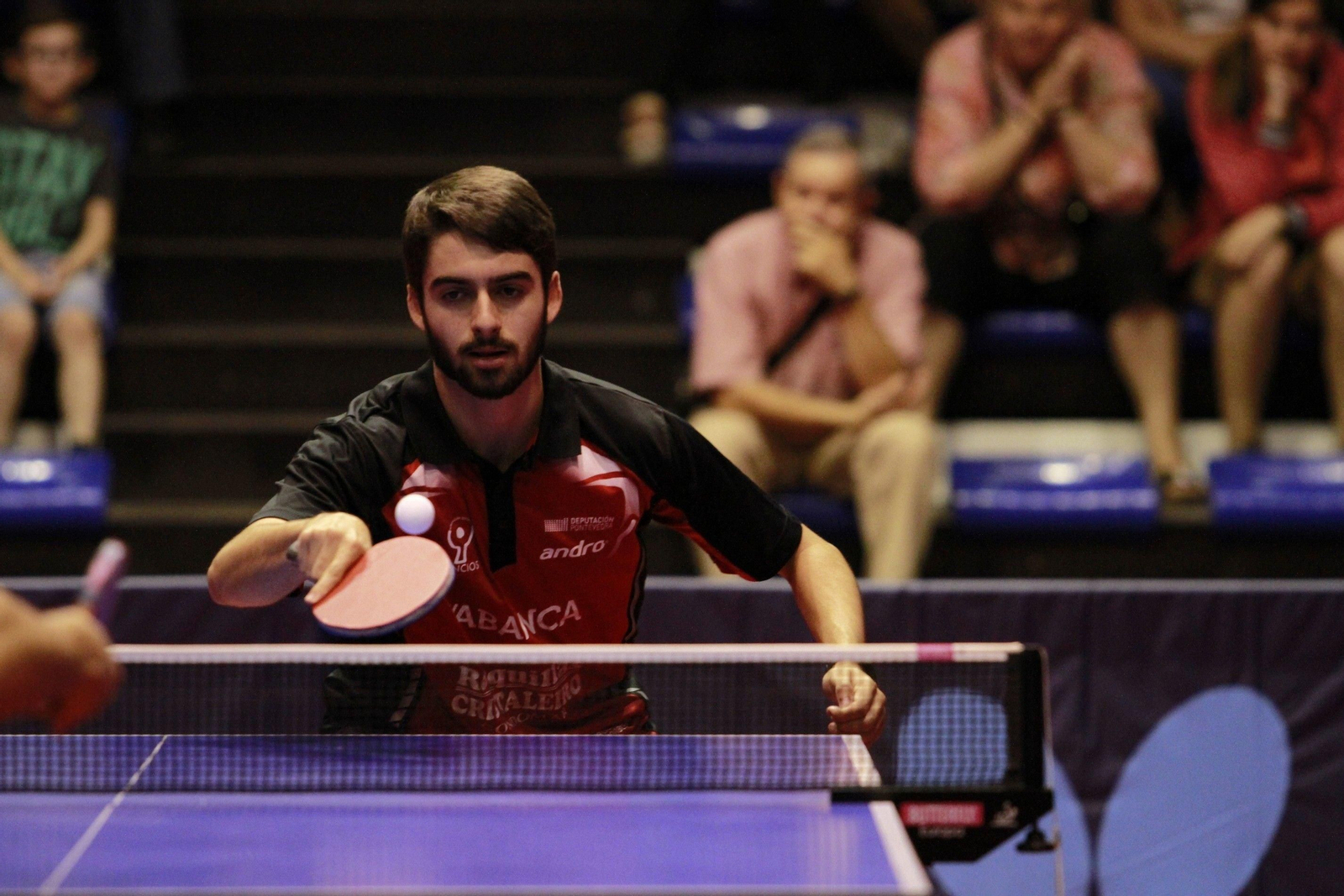 Martín Pintos perdió el partido definitivo ante Jorge Ausín.