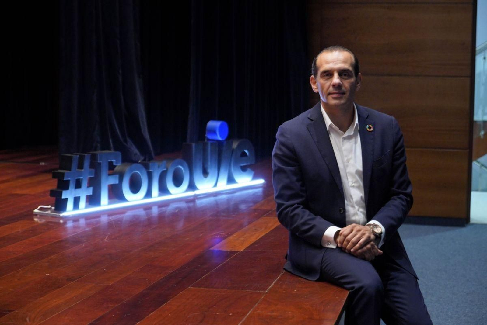 Juan Verde ofreció una charla organizada por la Universidad Intercontinental de la Empresa en Afundación.