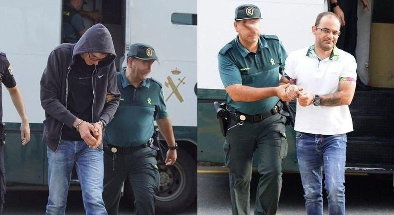 Los dos ciudadanos búlgaros que ayer confesaron los hechos