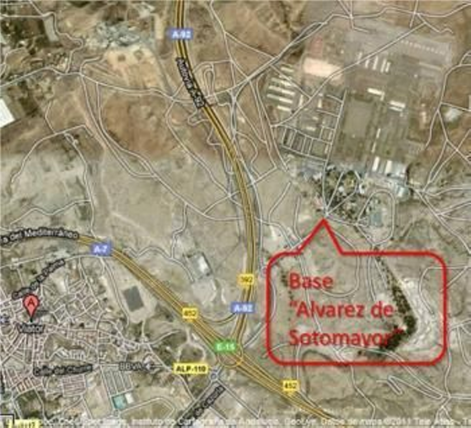 Base Alvarez de Sotomayor (Viator / Almería)