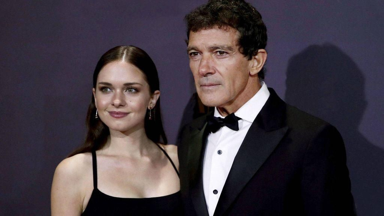 Stella del Carmen y su padre, Antonio Banderas.