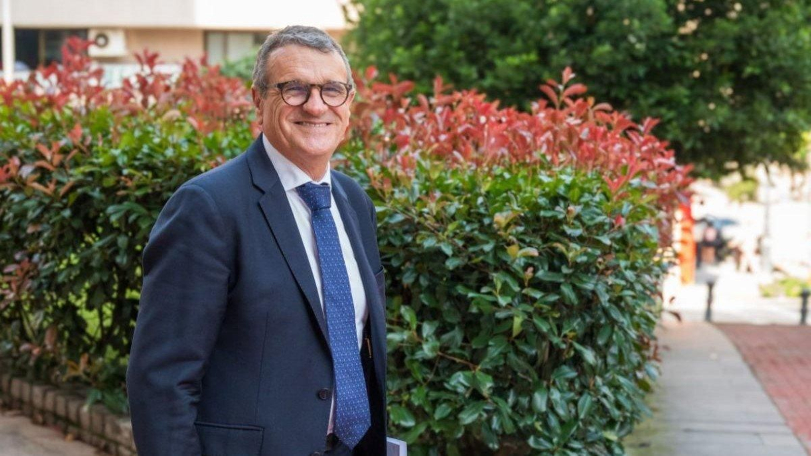 Juan Carlos Aladro, ayer en el Círculo de Empresarios en Vigo.