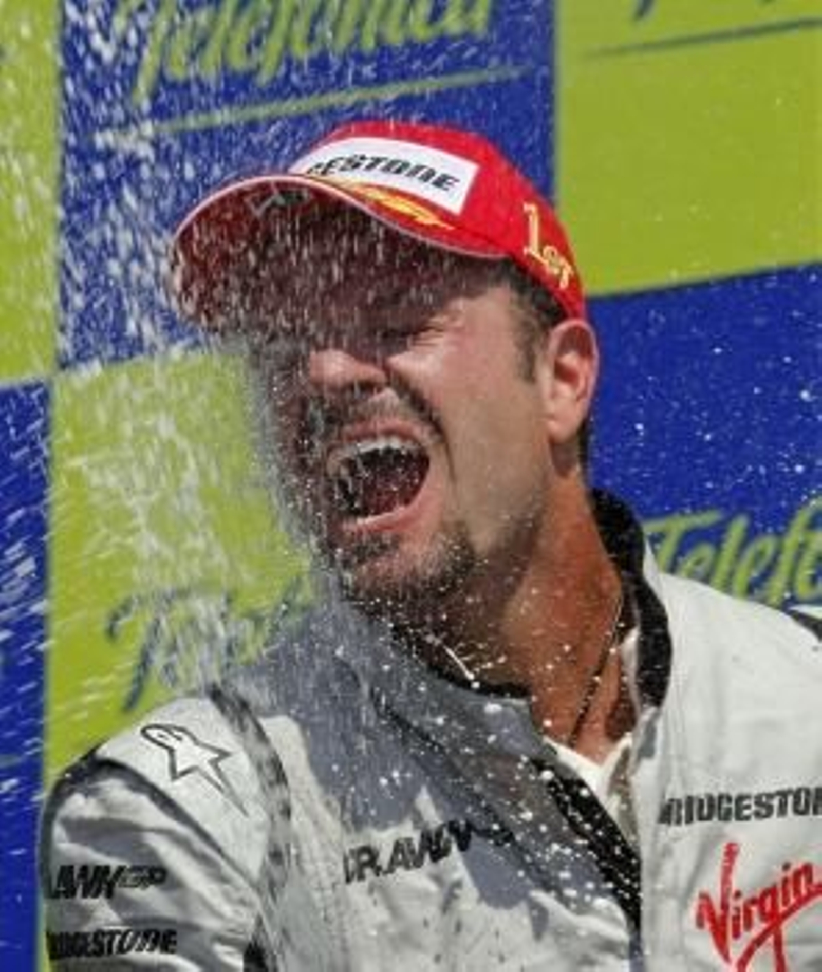 El piloto brasileño Barrichello.