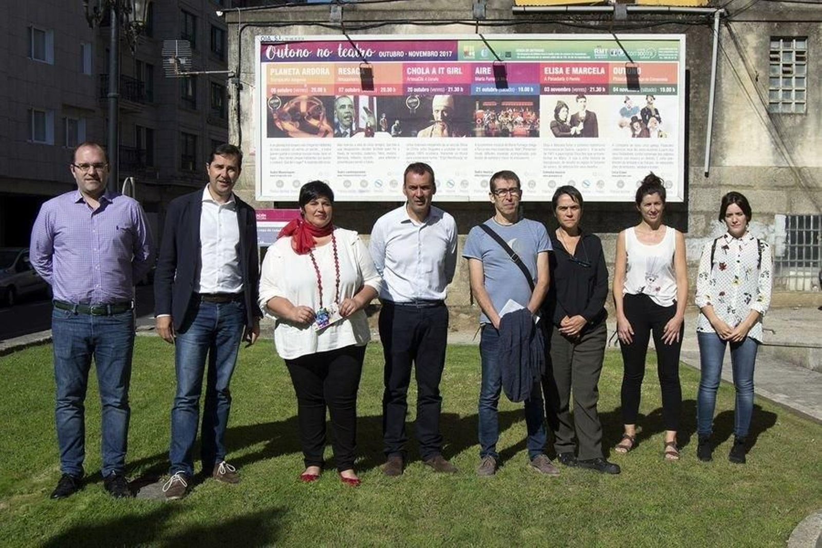 La apuesta del Ayuntamiento en el teatro se plasmó en la programación de 'Outono no Teatro'.