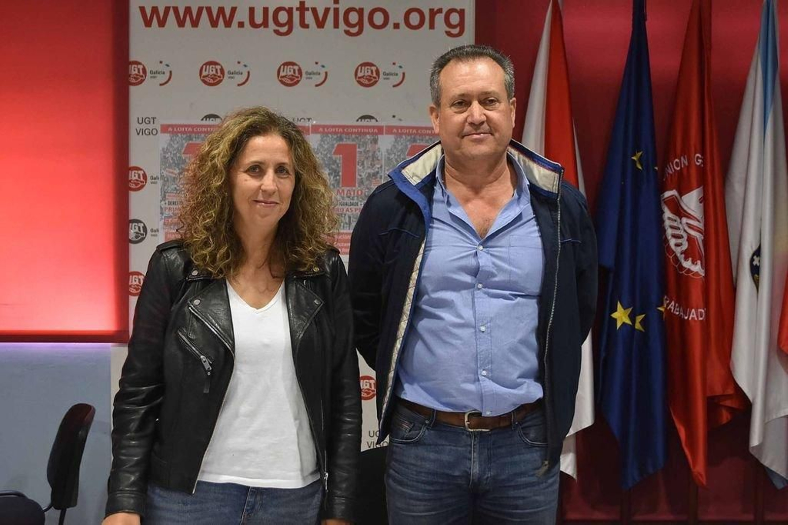 Amelia Pérez y Ernesto Fontanes.