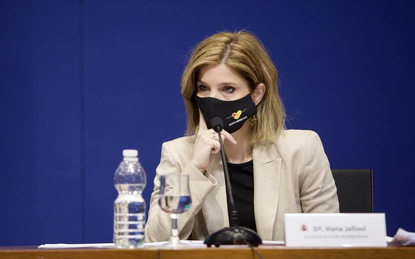 La secretaria de Estado de Migraciones, Hana Jalloul