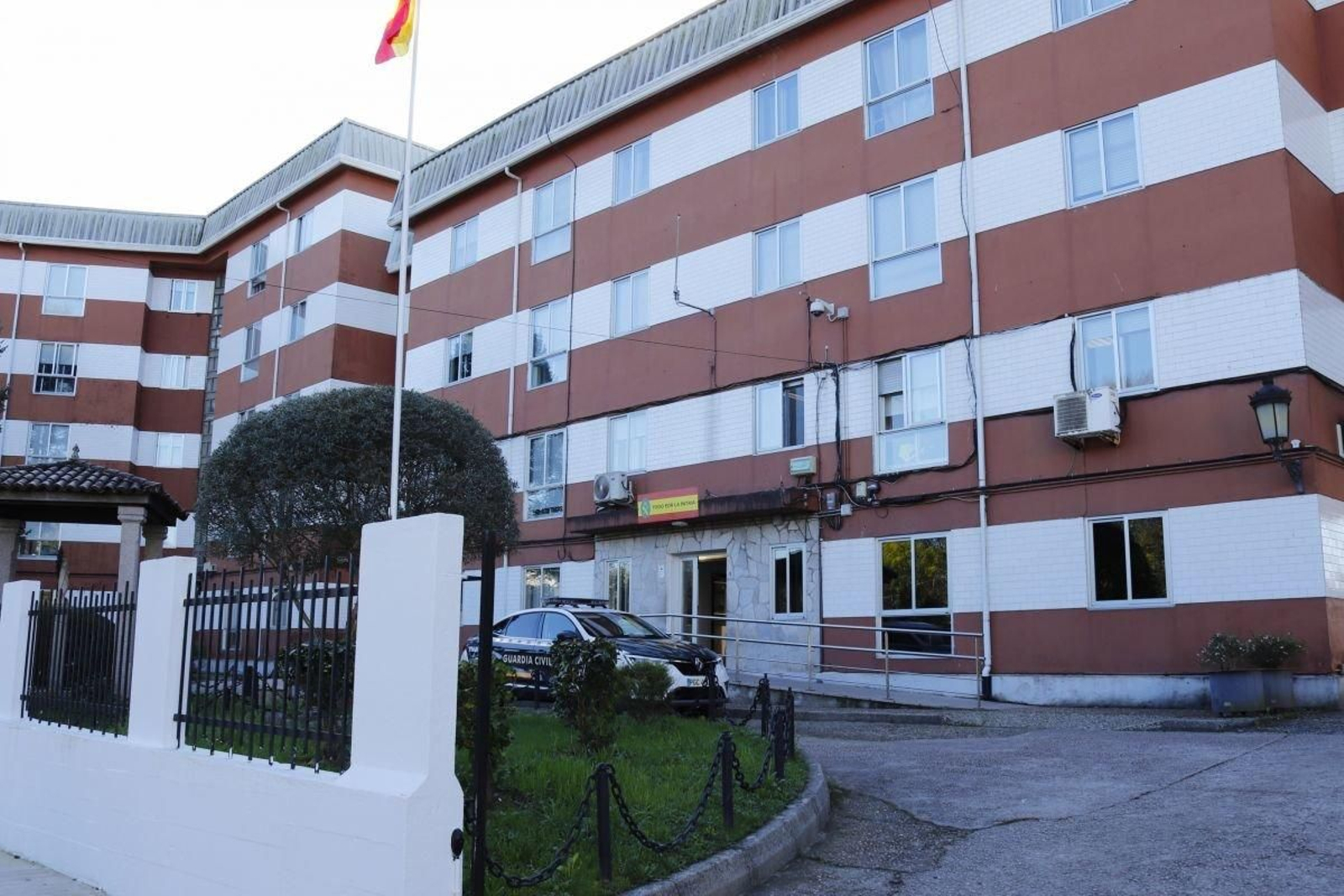 El cuartel de la Guardia Civil de O Porriño es uno de los que tiene implantado la cita previa para denuncias no urgentes.