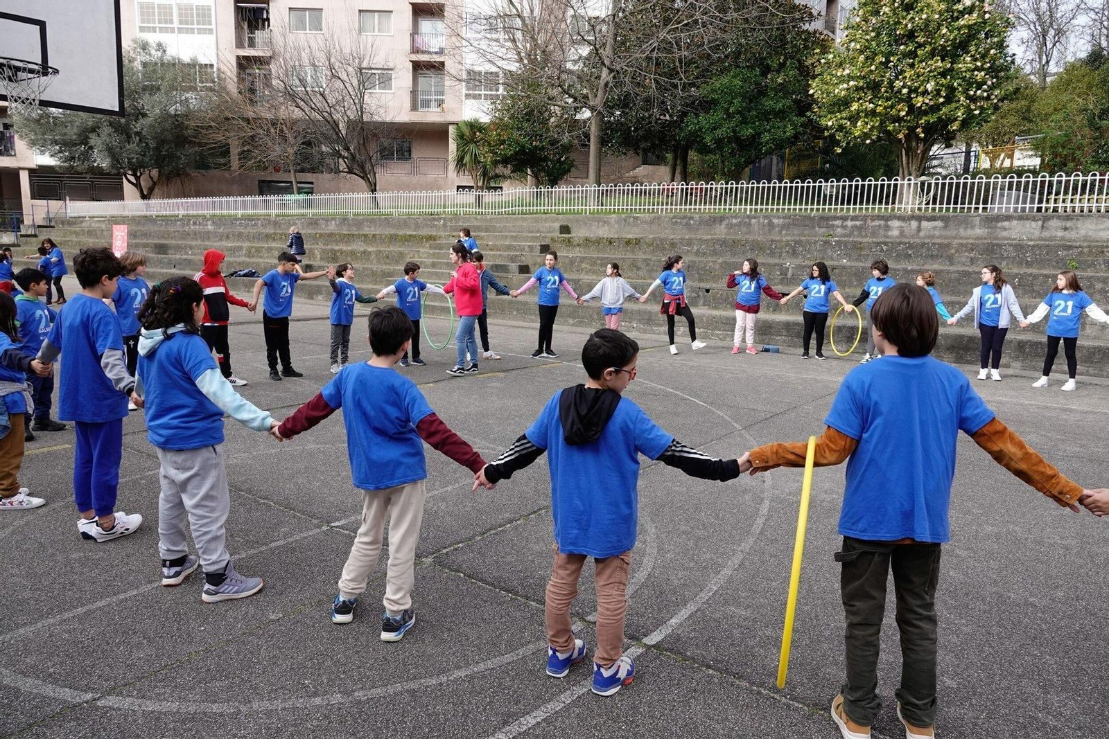 Actos por el Día de la Paz en el CEIP Pintor Laxeiro.