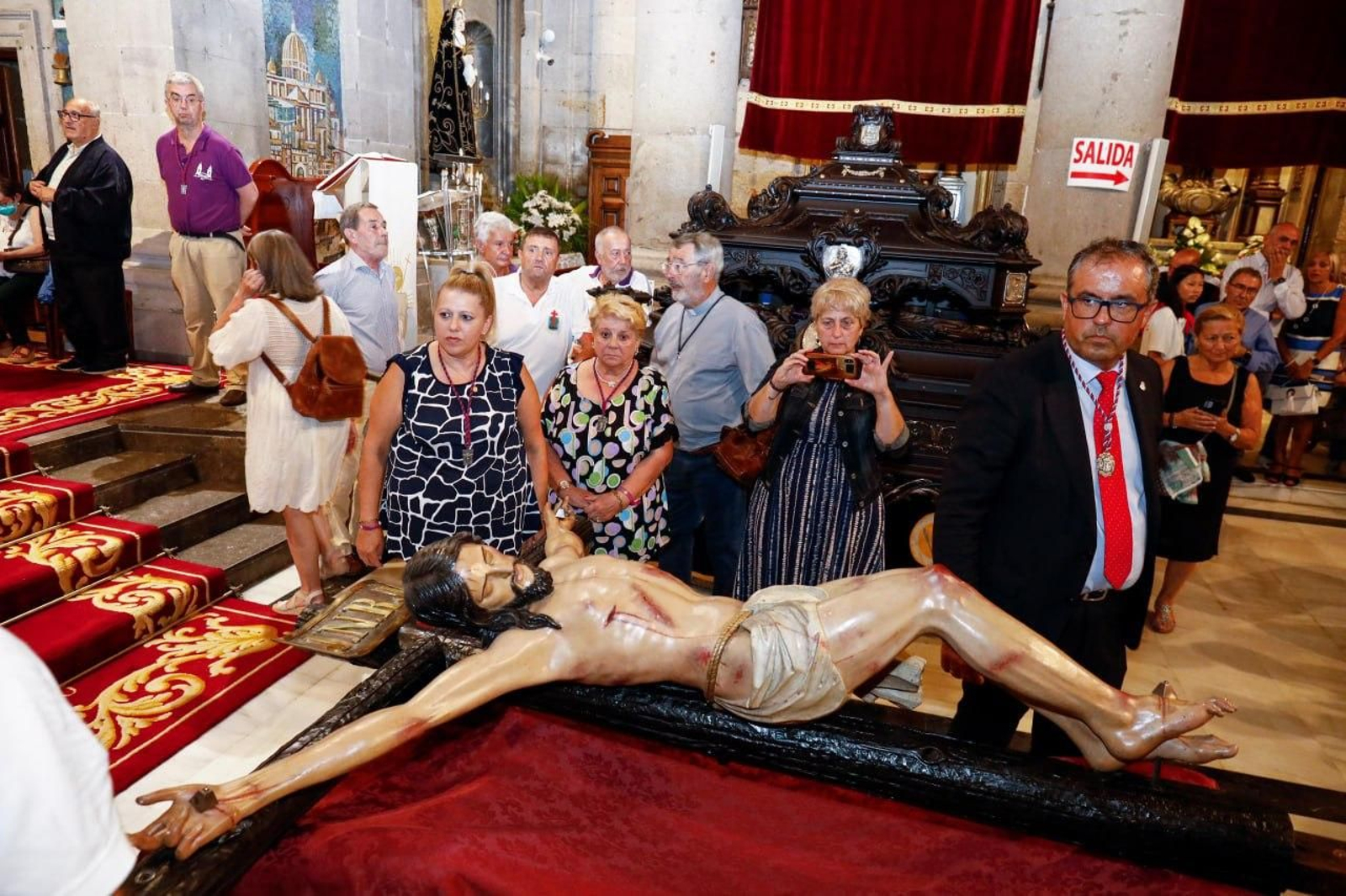 El descendimiento del Cristo de la Victoria en Vigo. // Jorge Santomé