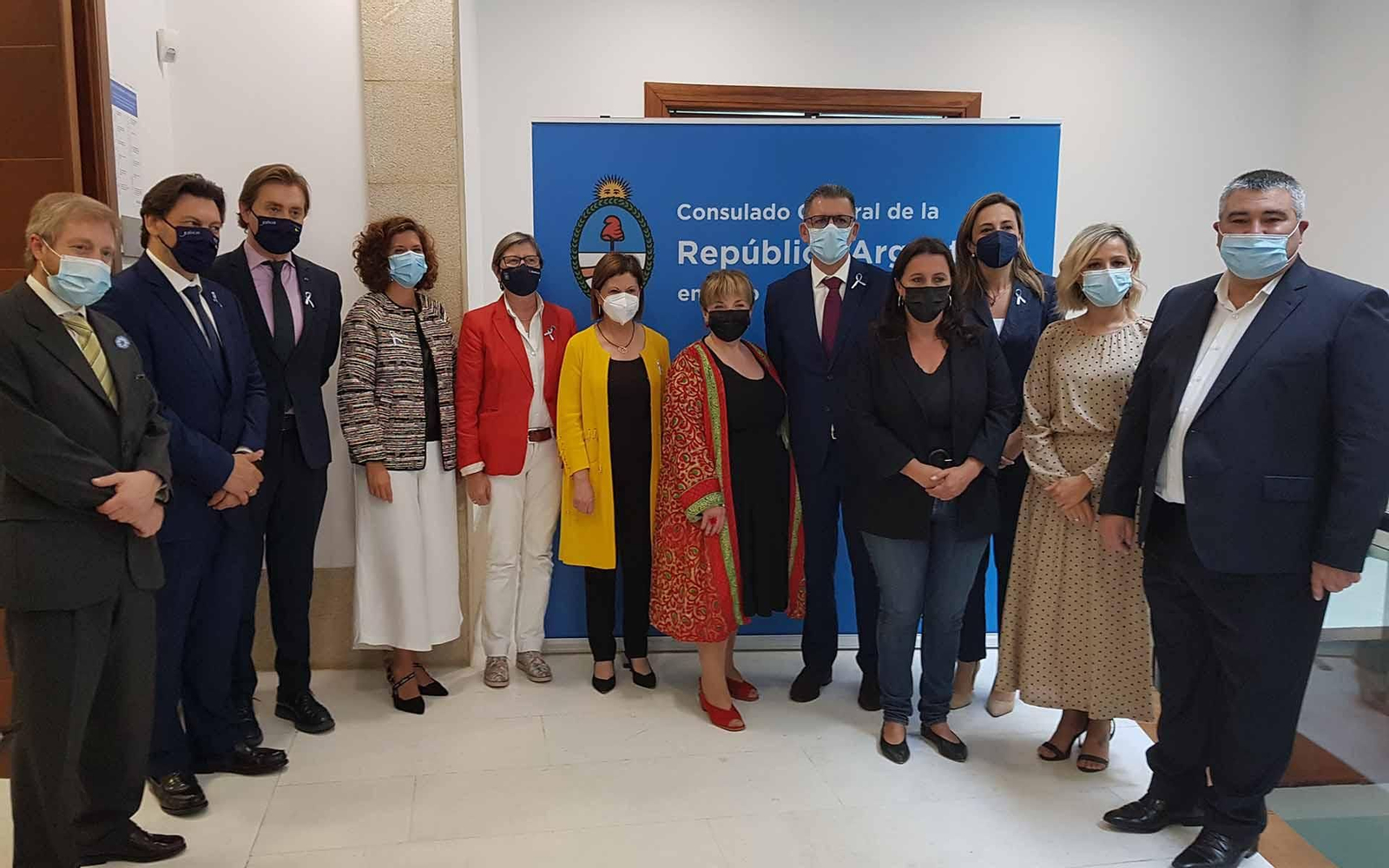 La Xunta de Galicia participó en la celebración en Vigo de los actos del 205º aniversario de la Independencia de Argentina