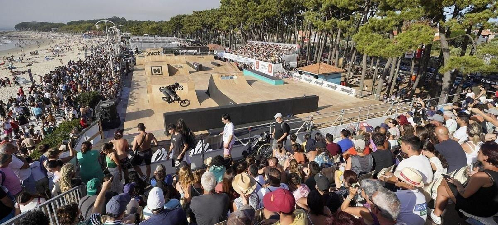 Una de las pruebas de O Marisquiño durante la edición celebrada el pasado año.