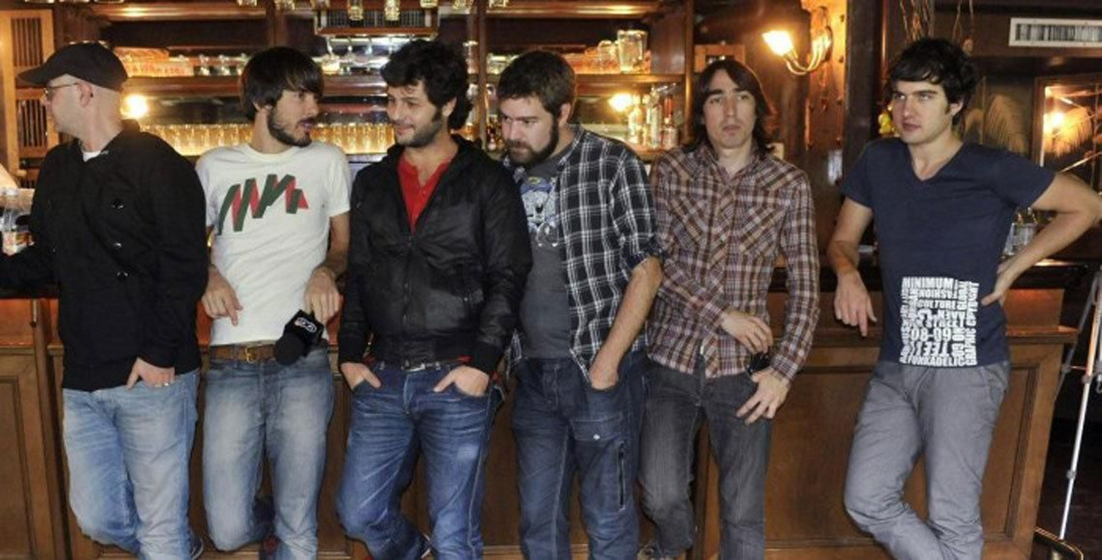 Los integrantes del grupo madrileño Vetusta Morla.