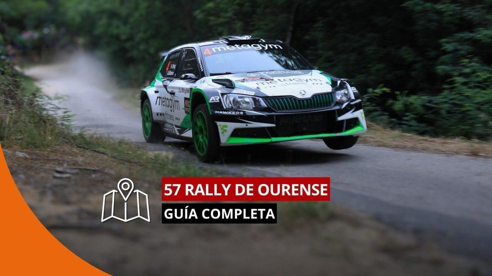Guía del Rally de Ourense 2024.