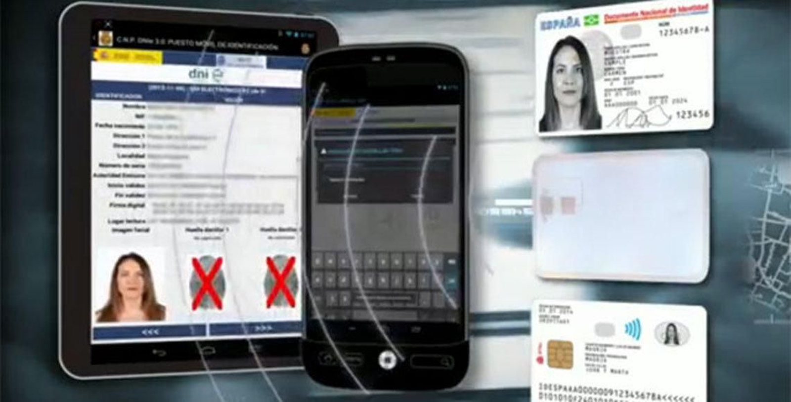 El nuevo DNI electrónico permite hacer trámites a través de las nuevas tecnologías.