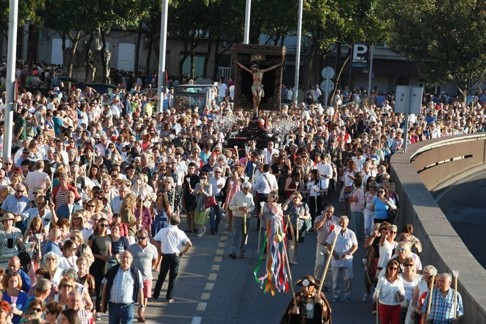 La procesión del Cristo foto JV Landín 036